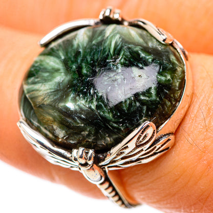 Seraphinite 925 Sterling Silver Ring Size 7 (925 Sterling Silver) RING139453