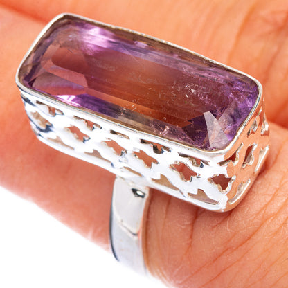 Faceted Ametrine Ring Size 5.75 (925 Sterling Silver) R144612