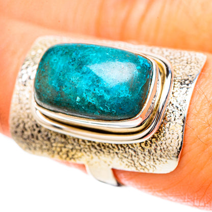 Chrysocolla Ring Size 8 (925 Sterling Silver) RING137813