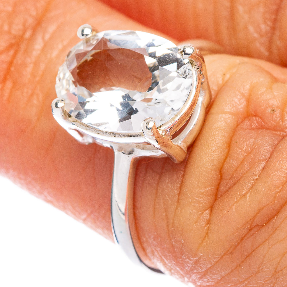 Rare Goshenite Ring Size 5.5 (925 Sterling Silver) R146600