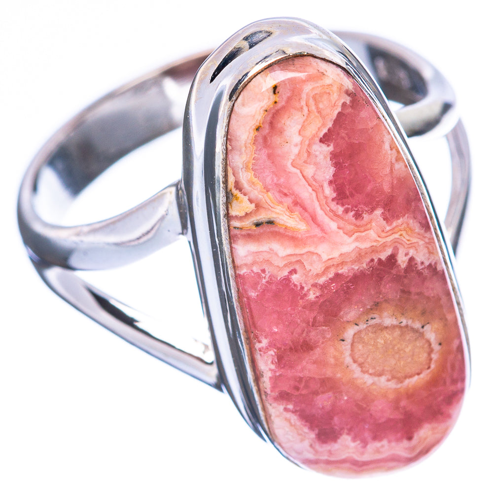Rhodochrosite Ring Size 8 (925 Sterling Silver) R4020