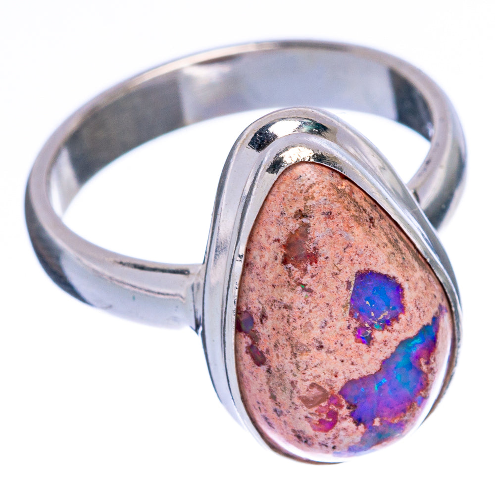 Rare Mexican Fire Opal Ring Size 6.25 (925 Sterling Silver) R146606