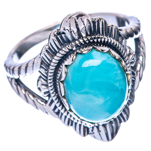 Larimar Ring Size 7 (925 Sterling Silver) R144748