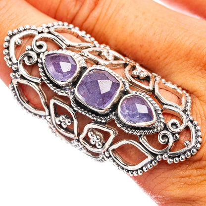 Signature Tanzanite Ring Size 9 (.925 Sterling Silver)