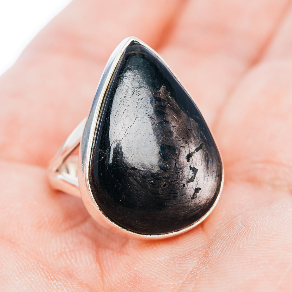 Premium Hypersthene Ring Size 7 (.925 Sterling Silver)