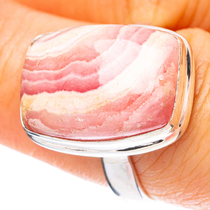Rhodochrosite Ring Size 7.25 (925 Sterling Silver) R4230