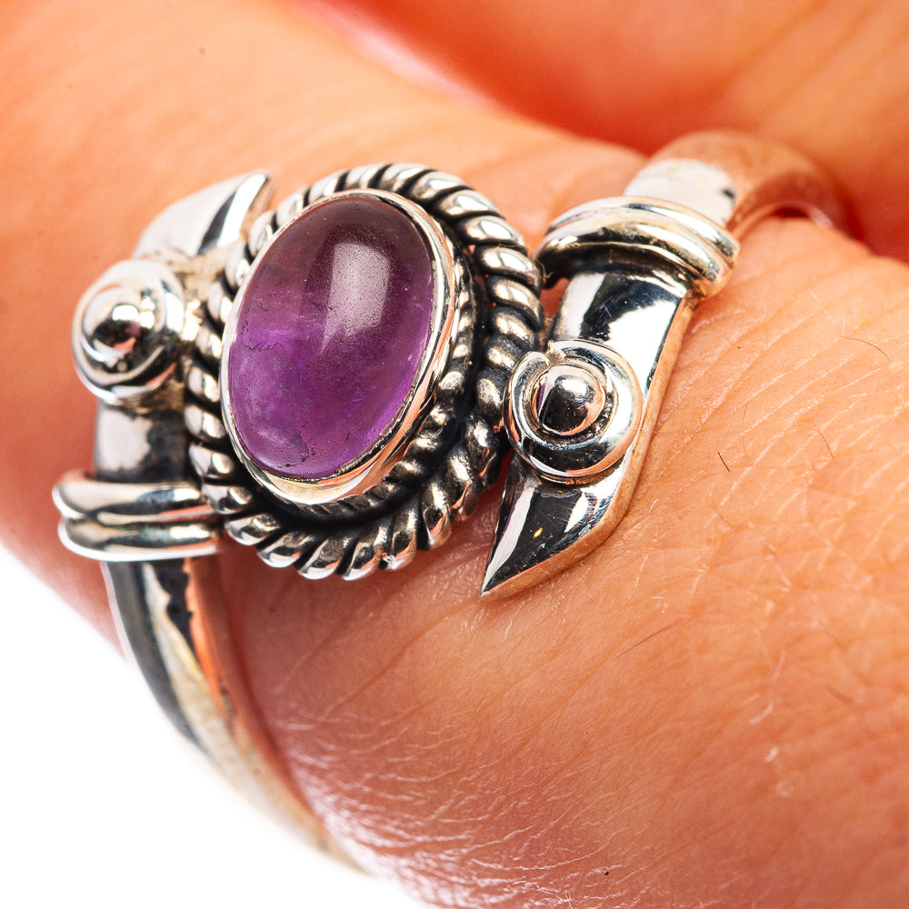 Amethyst Dainty Ring Size 6 (925 Sterling Silver) R142603