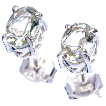 White Quartz Dainty Earrings 1/4" (925 Sterling Silver) E2051