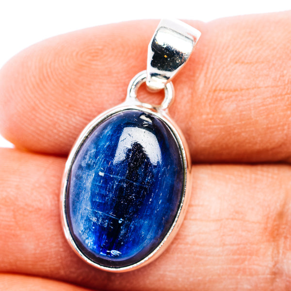 Kyanite Pendant 1 1/8" (.925 Sterling Silver)