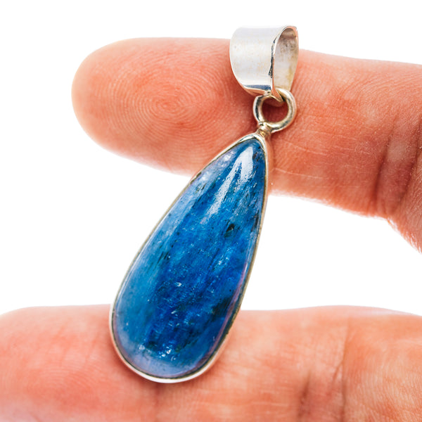 Kyanite Pendant 1 3/4" (.925 Sterling Silver)