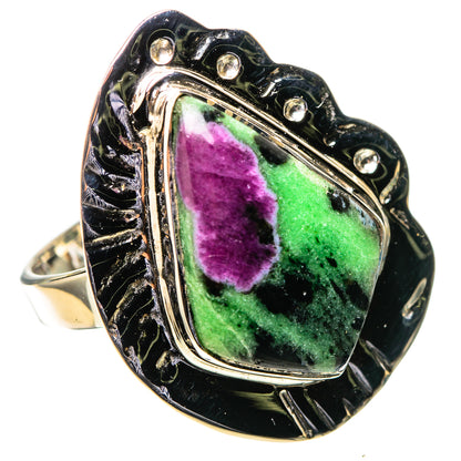 Premium Ruby Zoisite Ring Size 7 (925 Sterling Silver) RING138091