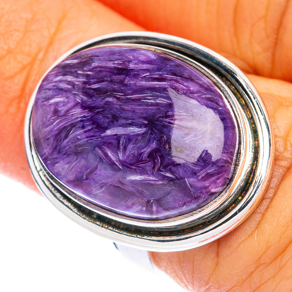 Charoite Ring Size 5.5 (925 Sterling Silver) R144428