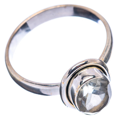 Blue Topaz Ring Size 8.25 (.925 Sterling Silver)
