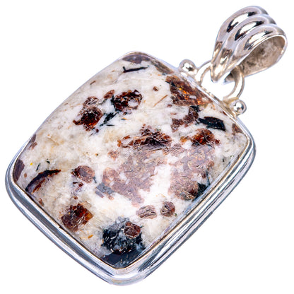 Astrophyllite Pendant 1 1/4" (925 Sterling Silver) P40480