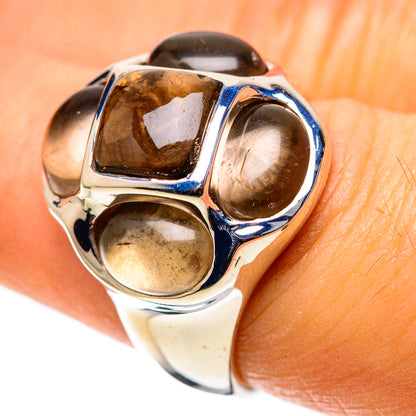 Smoky Quartz Ring Size 7 (925 Sterling Silver) RING138408