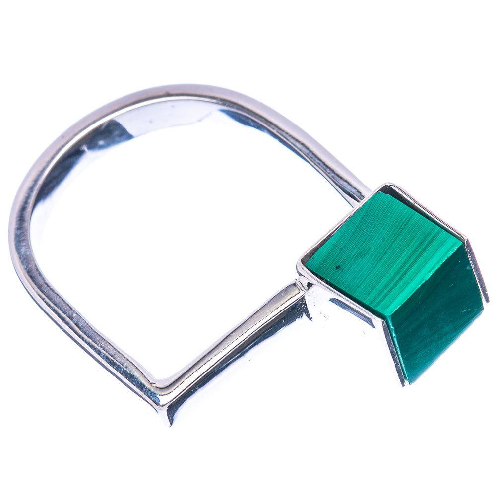 Premium Malachite 925 Sterling Silver Ring Size 8 (925 Sterling Silver) R2725