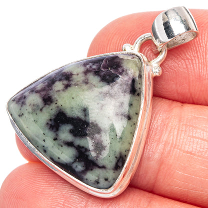 Kammererite Pendant 1 3/8" (925 Sterling Silver) P40201