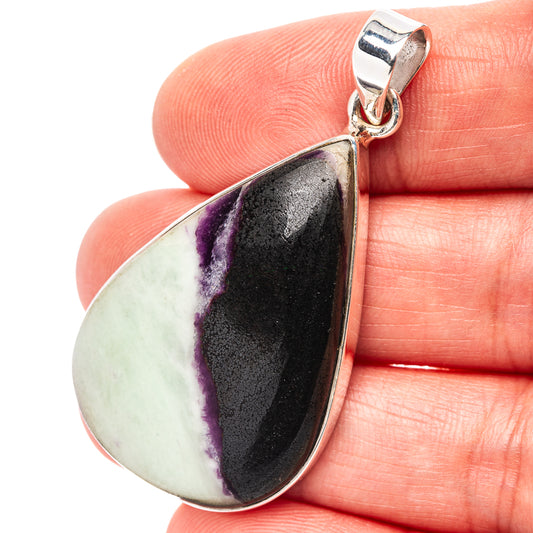 Premium Kammererite Pendant 1 7/8" (.925 Sterling Silver)