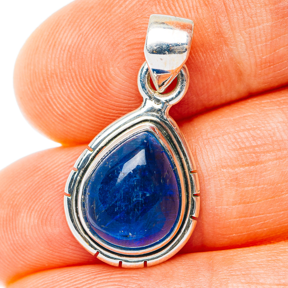 Kyanite Pendant 1 1/8" (.925 Sterling Silver)