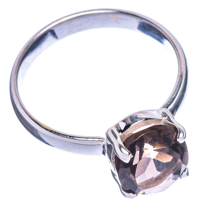 Smoky Quartz Ring Size 7.5 (925 Sterling Silver) R147156