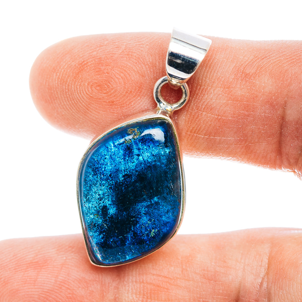 Kyanite Pendant 1 3/8" (.925 Sterling Silver)