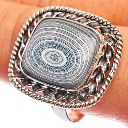 Fordite Ring Size 10.5 (925 Sterling Silver) RING143241