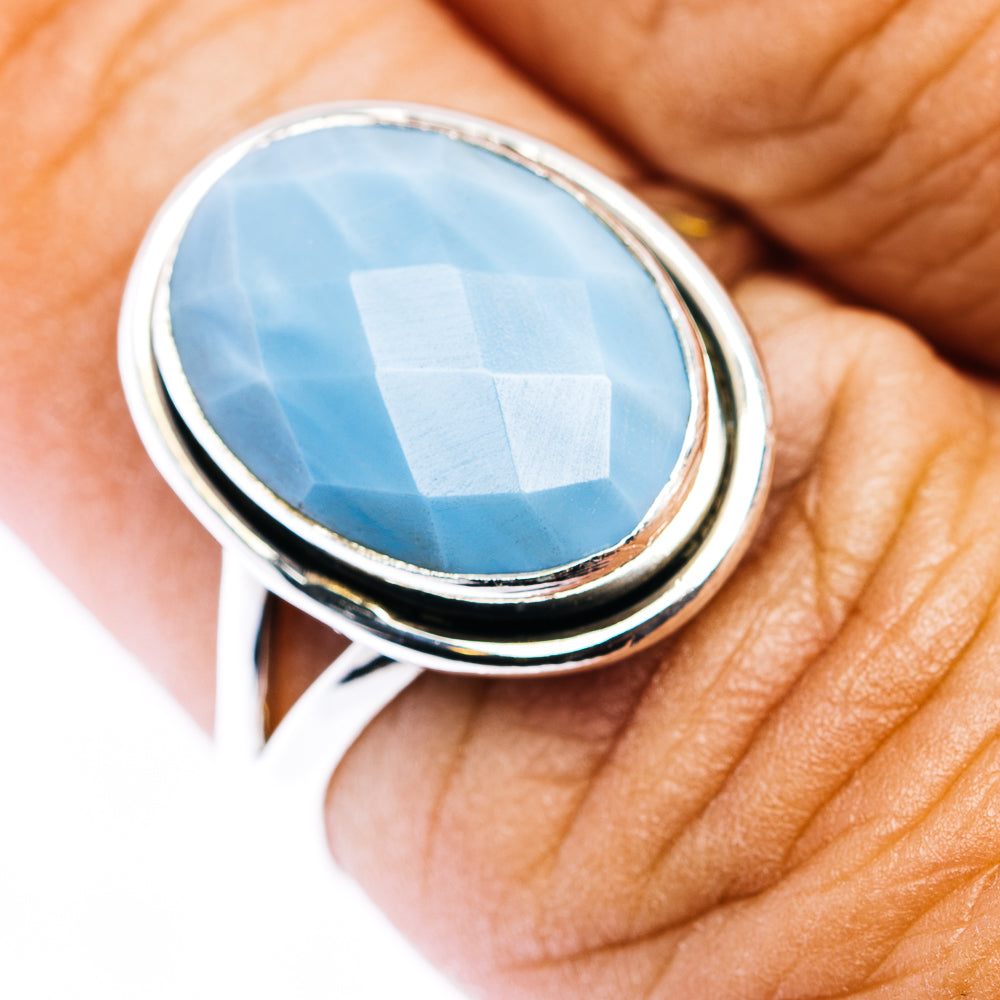 Owyhee Opal Ring Size 7.25 (.925 Sterling Silver)