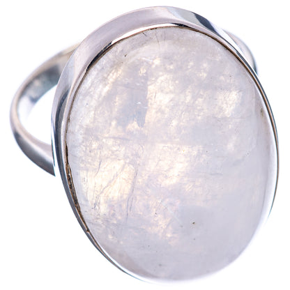Premium Rainbow Moonstone Ring Size 9 (.925 Sterling Silver)