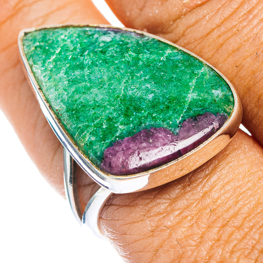 Premium Ruby In Zoisite Ring Size 10 (.925 Sterling Silver)