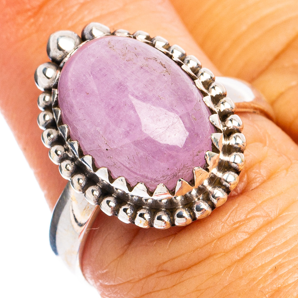 Rare Kunzite Ring Size 7.75 (925 Sterling Silver) R8428
