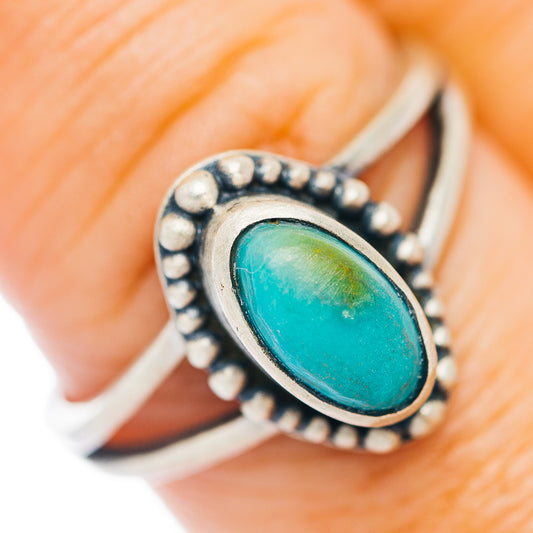 Mojave Turquoise Ring Size 8.75 (.925 Sterling Silver)