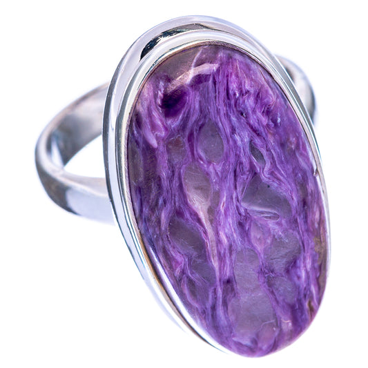 Charoite Ring Size 5.75 (925 Sterling Silver) R144717