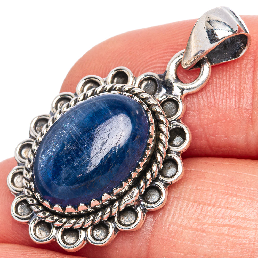 Kyanite Pendant 1 1/4" (925 Sterling Silver) P42053