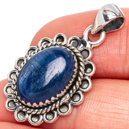 Kyanite Pendant 1 1/4" (925 Sterling Silver) P42053