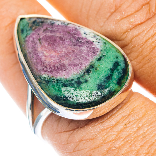 Premium Ruby In Zoisite Ring Size 9 (.925 Sterling Silver)