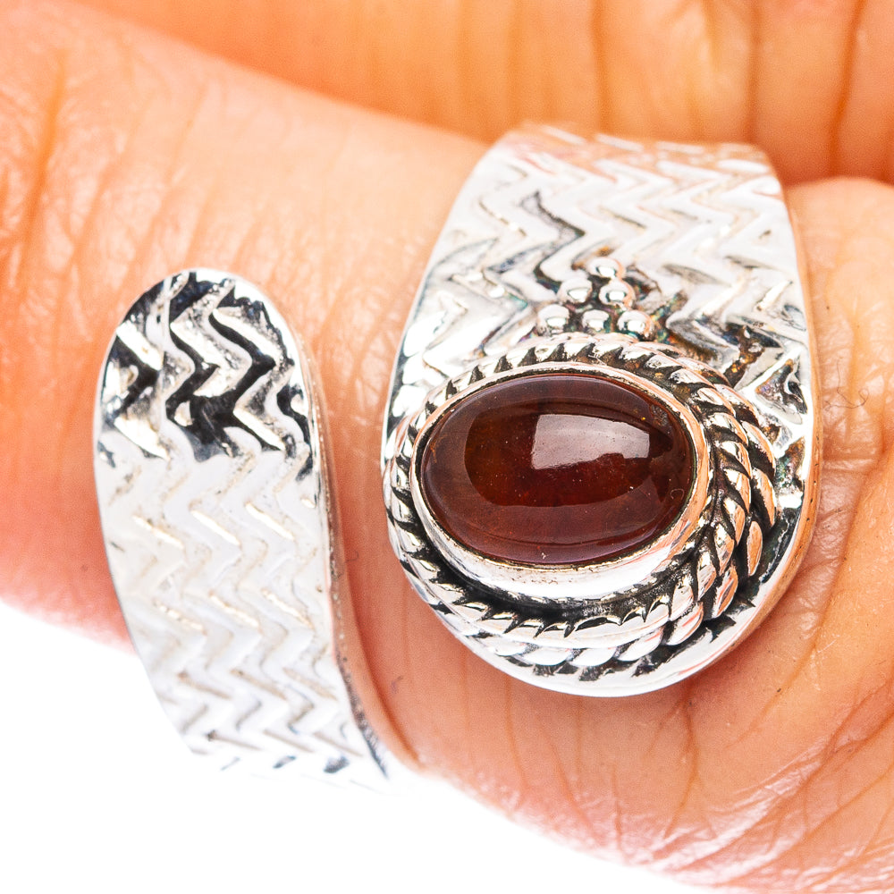 Amber Ring Size 5 (925 Sterling Silver) R3682