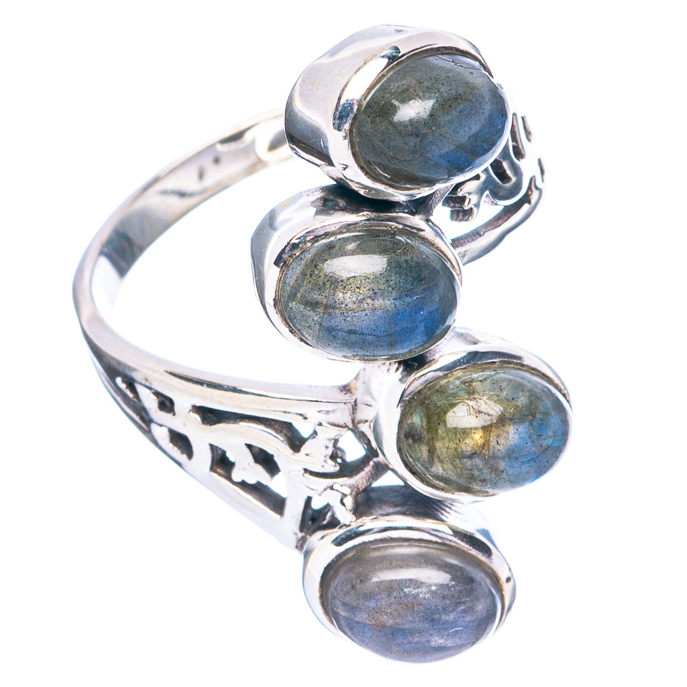 Labradorite Ring Size 7 (925 Sterling Silver) R4754