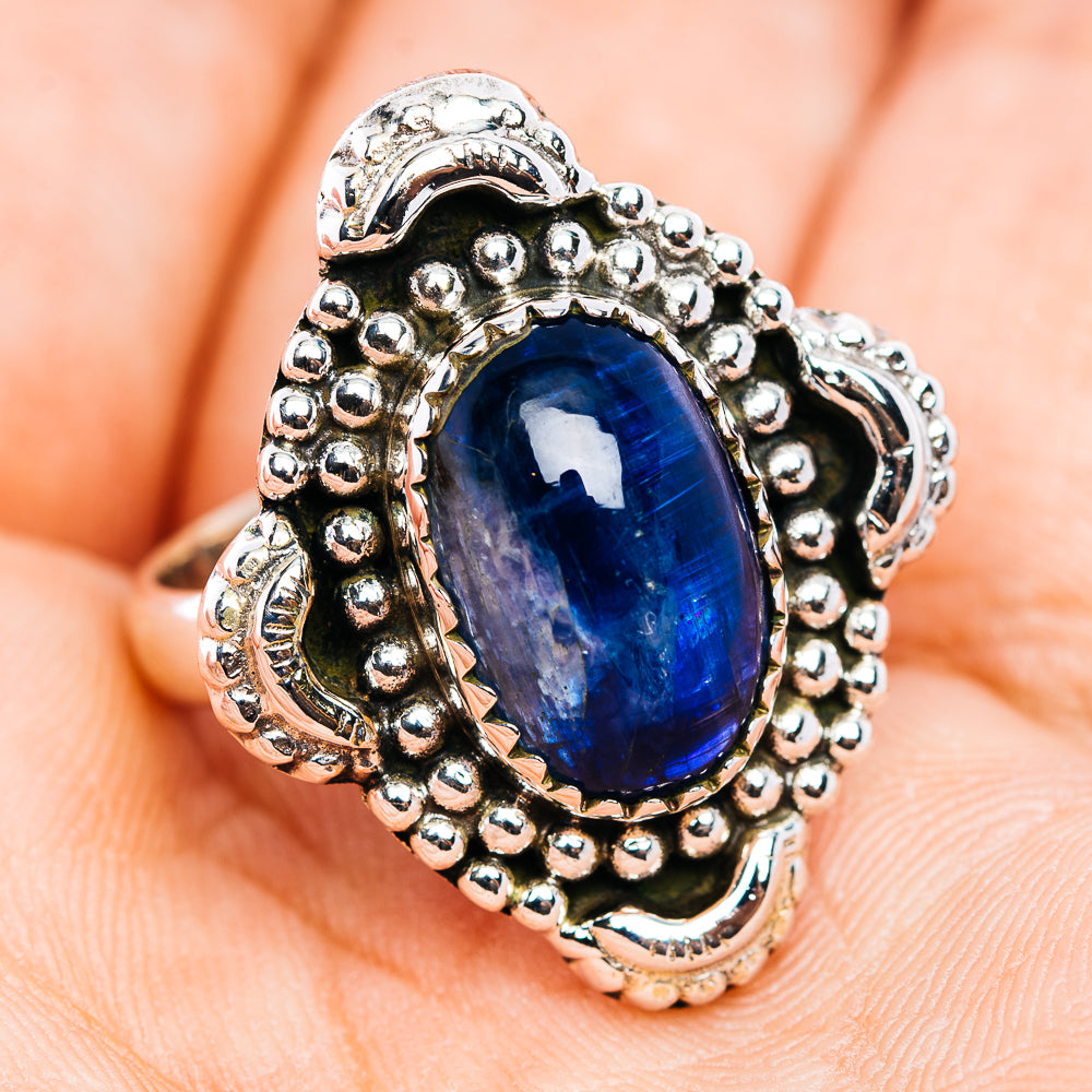 Kyanite Ring Size 8.25 (.925 Sterling Silver)