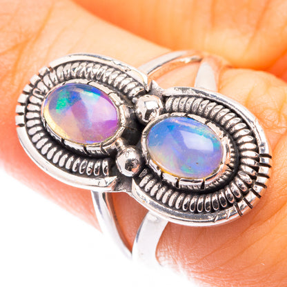 Ethiopian Opal Ring Size 6 (925 Sterling Silver) R141298