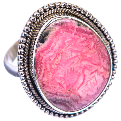 Large Rhodochrosite Ring Size 11 (925 Sterling Silver) R143182