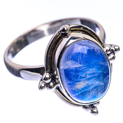 Rainbow Moonstone Ring Size 8.5 (925 Sterling Silver) R142925