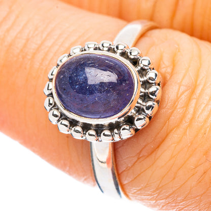 Rare Tanzanite Ring Size 7.75 (925 Sterling Silver) R4422