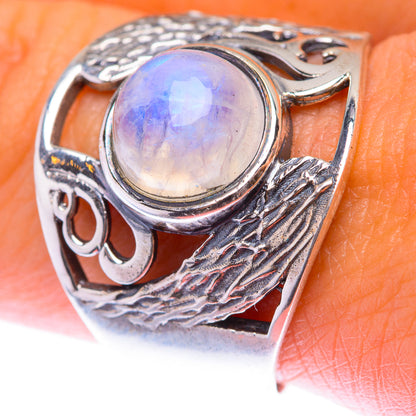 Rainbow Moonstone Ring Size 9.5 (925 Sterling Silver) RING139888
