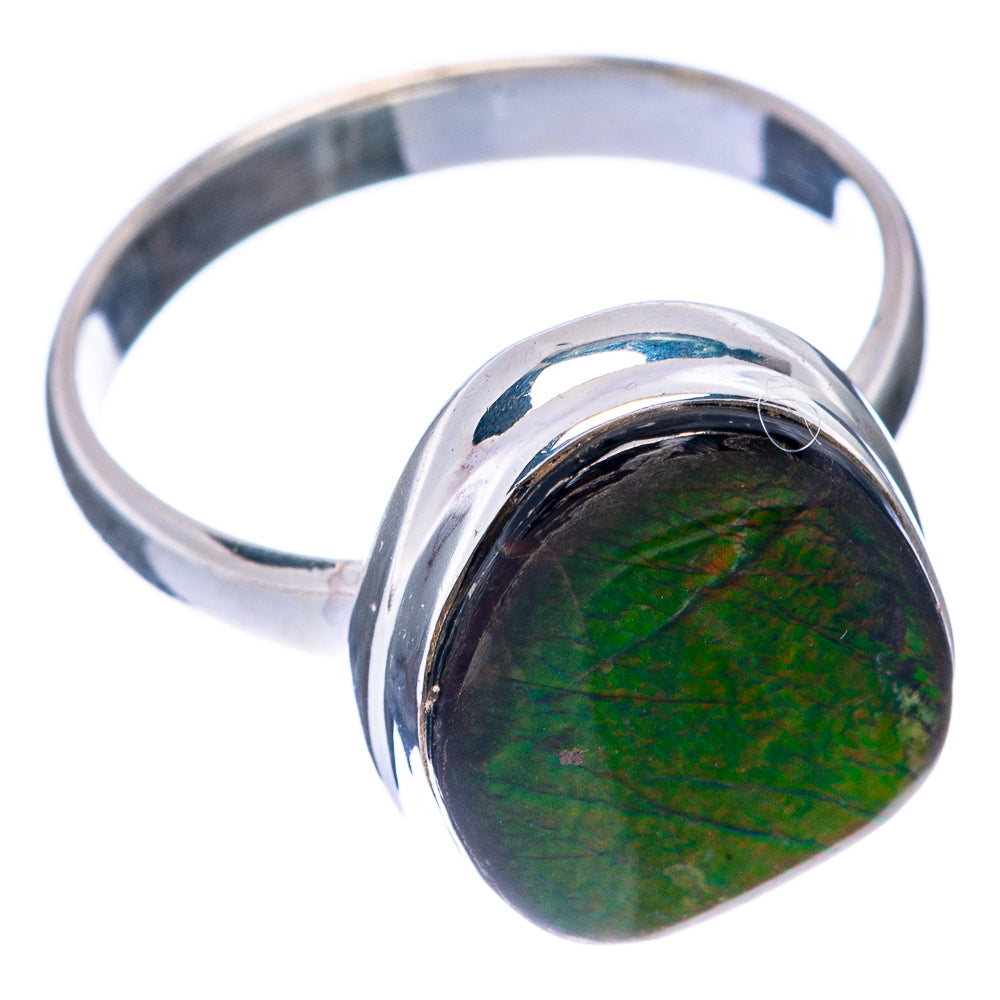 Ammolite Ring Size 8.5 (925 Sterling Silver) R144980