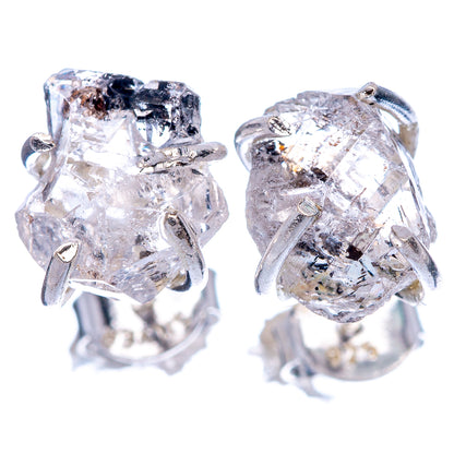 Herkimer Diamond Dainty Earrings 3/8" (925 Sterling Silver) E2031