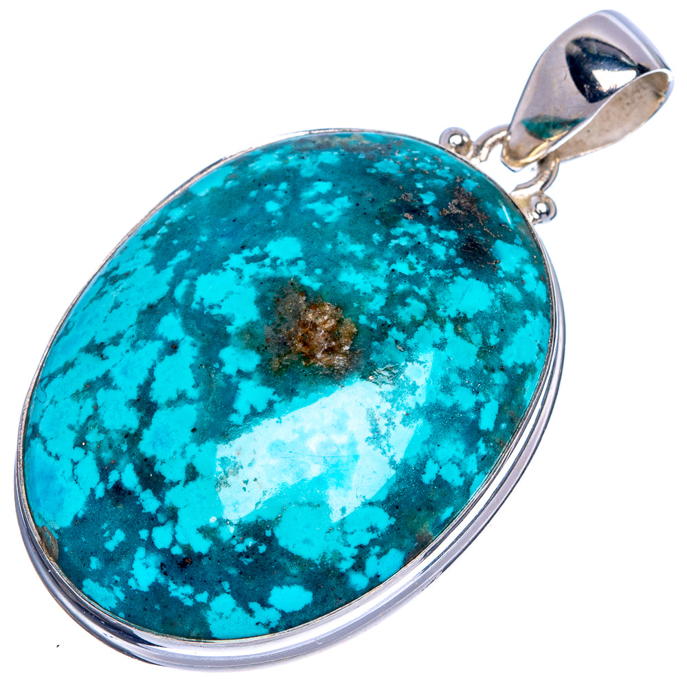 Shattuckite Pendant 1 3/4" (925 Sterling Silver) P40755