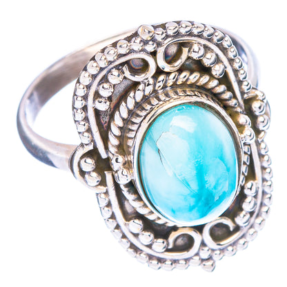 Larimar Ring Size 5.75 (925 Sterling Silver) R146971