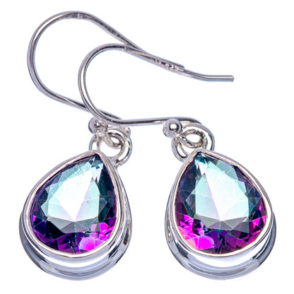 Mystic Topaz Earrings 1 1/4" (925 Sterling Silver) E433402