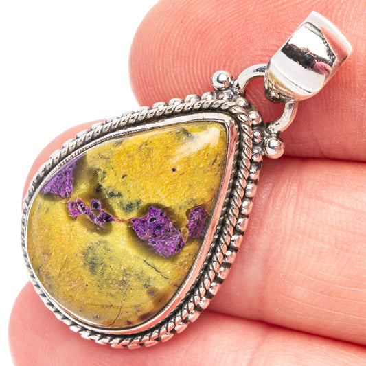 Atlantisite Pendant 1 3/8" (925 Sterling Silver) P44415