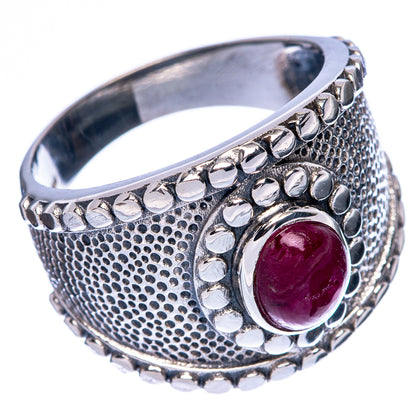 Red Sillimanite Ring Size 9.75 (925 Sterling Silver) R146224